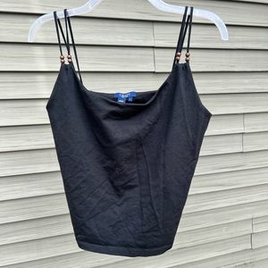 CHAPS CAMISOLE BUILT IN BRA TOP SIZE L